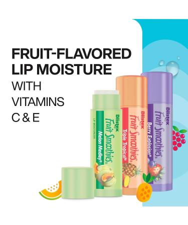 Blistex Fruit Smoothies 3 Sticks.10 oz (2.83 g) Each - (Pack of 3) - Buy Online on GoSupps.com