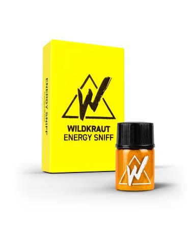 Wildwort Energy Sniff - The Original Made in Austria - sniffing the power of the Alps and becomes awake increases concentration and focus at work party and festivals over 20 sniffs watermint single pack