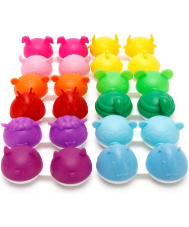 KUIKUI Cute Contact Lens Case | Portable Cosmetic Container for Lenses | Travel-Friendly & Stylish Design - Buy Online on GoSupps.com