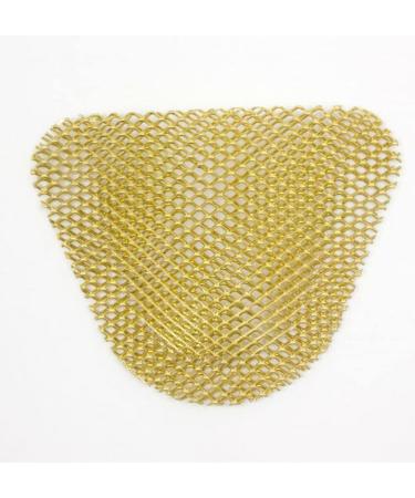 20 Pcs Golden Metal Palatal Reinforcement Mesh for Acrylic Partial Denture - Upper Teeth - Buy Online on GoSupps.com