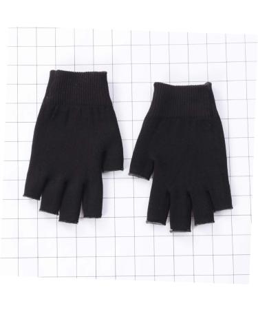 DOITOOL 2 Pairs Spa Glove Moisturizing Gloves Black Gloves Hydrating Glove Glove Gel Gloves Mositurizing Glove Fingerless Apparel - Buy Online on GoSupps.com