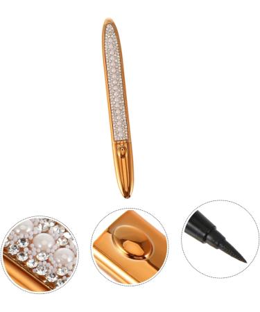 Beavorty 2pcs Self Adhesive Mascara Eyelash Tools Eyeliner Black Tool for Makeup Non-magnetic Cosmetic 1 count (Pack of 1) Goldenx2pcs - Buy Online on GoSupps.com