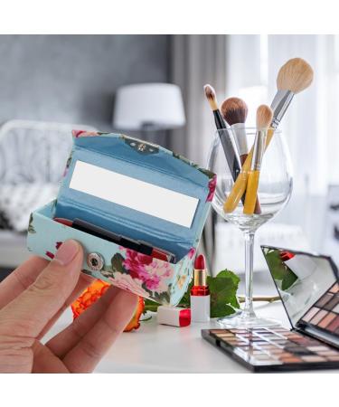 6 pi ces Bo te L vres Style R tro Brocart avec Miroir tui pour Femmes Rangement Pratique pour Maquillage Au Quotidien et Voyage - Buy Online on GoSupps.com