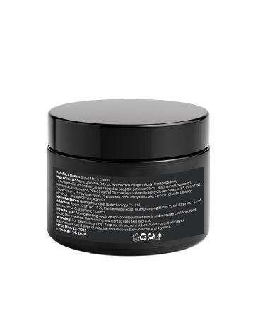 6-in-1 Mens Face Moisturizer - Unscented Anti Aging & Wrinkle Men's Face Lotion Face Cream for Men with Retinol Collagen Peptides, Reduce the Look of Eye Bags, Dark Circles and Puffiness 4.23 Oz - Buy Online on GoSupps.com