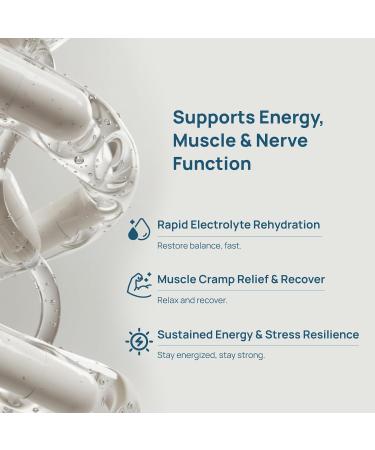 VHC Electrolyte Capsules Max Strength Salt Pills Supplement for Running Endurance Sports Nutrition Electrolytes Pills 1 - Buy Online on GoSupps.com