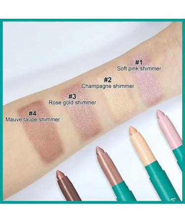 Unyoke Professional Makeup Eyeshadow Pencil - Advanced Shadow Stick & Eyeliner in Mauve Taupe #04 | International Shipping - Buy Online on GoSupps.com