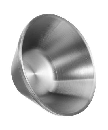 Minkissy stainless steel shaving bowl shaving soap razor bowl for men shaving cup of shaving shells of razor mugs men shaving accessories men shaving tools shaving accessories 304 stainless steel beard shave man