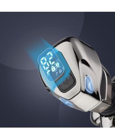 Buy MARSKE 9-in-1 Electric Shaver for Men | Versatile Baldhead & Skull Grooming Kit with LED Display | International Shipping Available - Buy Online on GoSupps.com
