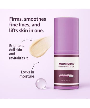 Baorder 2 Pcs Hydrating Multi Balm Stick Collagen Moisturizing Stick Moisturizing Cream with Vitamin E Suitable for Eyes Face Neck All Skin Types - Buy Online on GoSupps.com