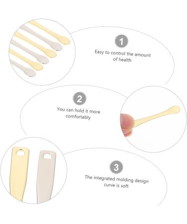minkissy 6pcs Electroplating Cream Spoon Cosmetic Spoon Mini Makeup Diaper Cream Spatula Spatulas Eye Cream Spoons Foundation Spatula Facial Cream Skin Care Products Zinc Alloy 1 count (Pack of 1) Assorted Color - Buy Online on GoSupps.com