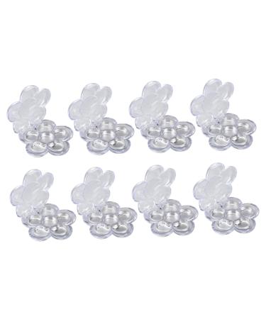 FOYTOKI 6-Color Anti-Fade Makeup Set: Eyeshadow Lipstick 8 Travel Containers