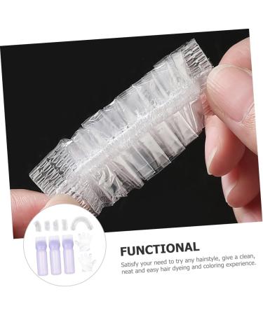 ABOOFAN 1 Set Bleach Kit Hair Dye Kit Hair Bleach Hair Dying Accessory Kit Bleach Hair Kit Hair Coloring Tools Hair Dye Gloves Root Comb Applicator Bottle Portable Purple Plastic Earmuffs 6.9x4.8cm Purple - Buy Online on GoSupps.com