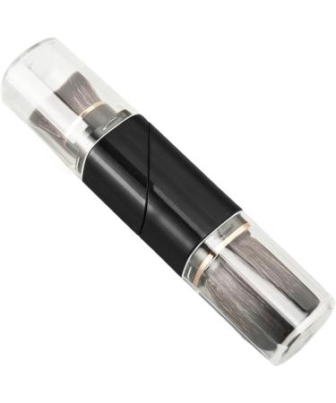 Powder Brush Black Foundation Brush with Rotating Makeup Handle - Buy Online on GoSupps.com