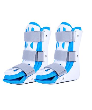 SFKLYU Child Ankle Support Brace Ankle Foot Orthosis Support Drop Brace Padded Drop Foot Brace with Front Protection Plate for Sprained Ankle Broken Foot M
