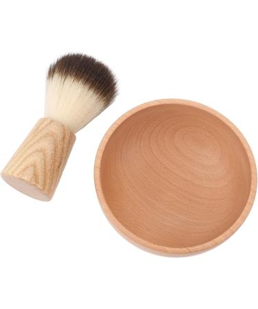 Premium Animal Hair Imitation Shaving Brush Set - Durable Quick Drying & Easy to Clean - Perfect Gift for Men - Buy Online on GoSupps.com
