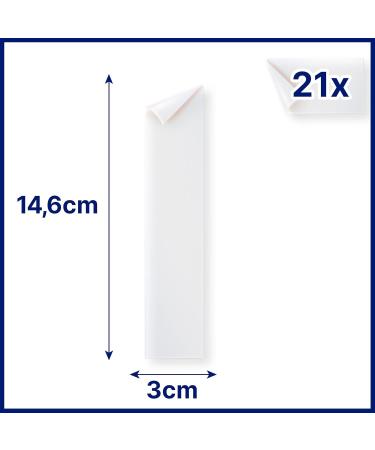 Hansaplast Scar Reduction Plasters - 21 XL Pieces (3 cm x 14.6 cm) for Visible Scar Healing | Soft & Flat Scars - Buy Online on GoSupps.com