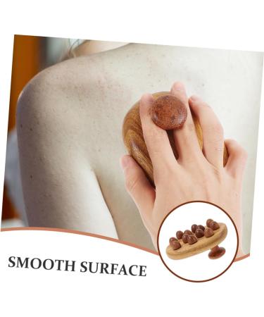 Buy Sewoart 2-Piece Massage Brush & Wooden Wide Tooth Comb - Natural Hair Care & Body Massager for Scalp & Back - Buy Online on GoSupps.com