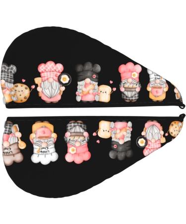 Baker Gnome Microfiber Hair Towel - Soft & Super Absorbent Quick Dry Hair Wrap for Women | Ideal for Long Curly & Thick Hair - Buy Online on GoSupps.com