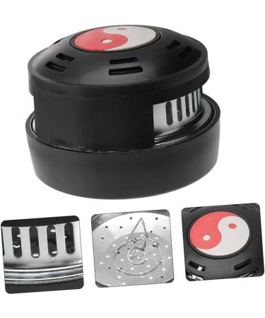 FOMIYES 3 Series Moxibustion Box Portable Metal Diffuser with U-Clamps for Home Aromatherapy Stainless Steel Moxa Burner - Buy Online on GoSupps.com