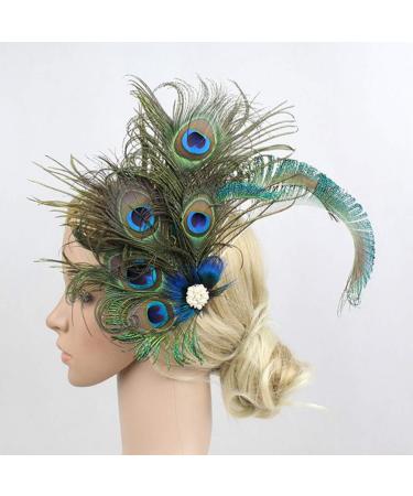 Mobestech Womens Hats Hair Clip Retro Vintage Hairpin Flowers Pearls Bobby Pin with Rhinestone Hair Clip Hair Ornament Accessory for Women Girls Hair Styling -Green Womens Headbands - Buy Online on GoSupps.com