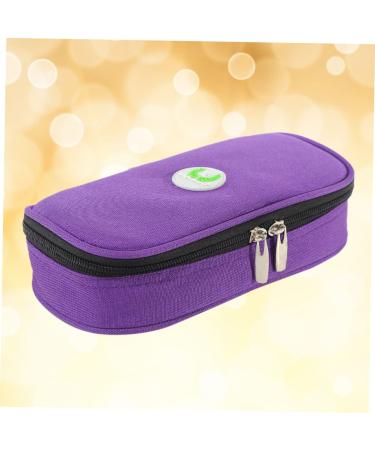 Insulin Storage Cooler Bag - High Quality Purple Insulated Container for Travel - Buy Online on GoSupps.com