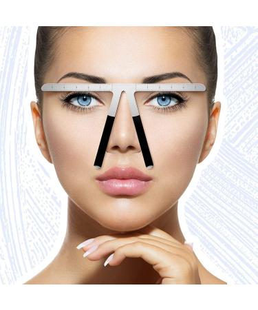 Pasuihcay 3 Pieces Eyebrow Ruler Eyebrow Golden Proportion Thrush Ruler Permanent Eyebrow Measuring Tool DIY - Buy Online on GoSupps.com