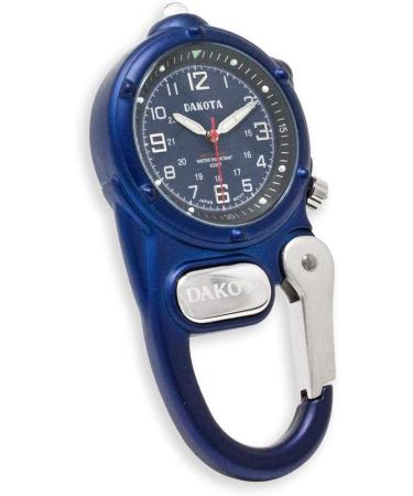 Dakota Watch Company Mini Clip Watch with Microlight - Blue - Buy Online on GoSupps.com