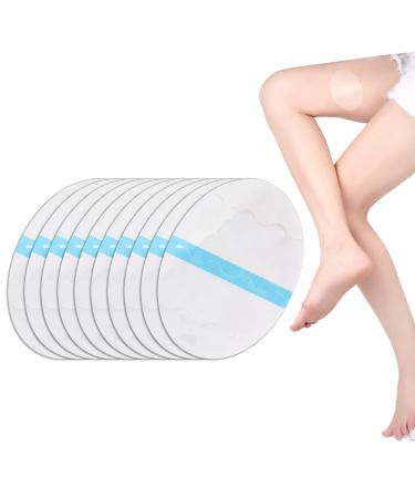 10 pieces of thigh-anti friction pads unisex-one-way-anti-bodied body-body leg invisible body-anti friction pads for outdoor use clear color