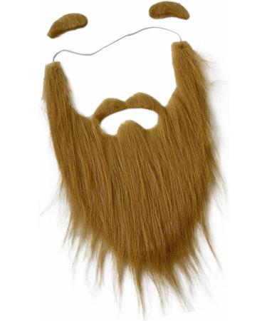Generic False Beard And Eyebrow Set Costume Fake Mustaches for Carnival Holiday - Buy Online on GoSupps.com