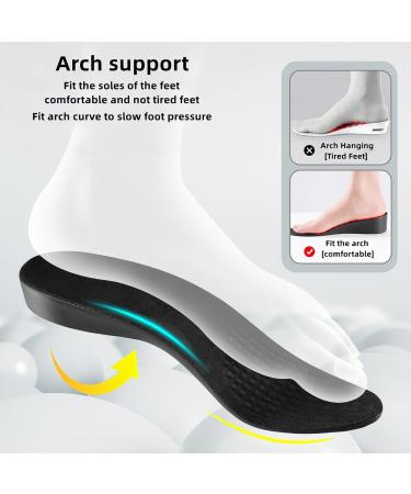 Shoe Heel Lifts for Men & Women - 2-6 Inch Height Increasing Inserts for Uneven Legs & Walking Boots - Buy Online on GoSupps.com