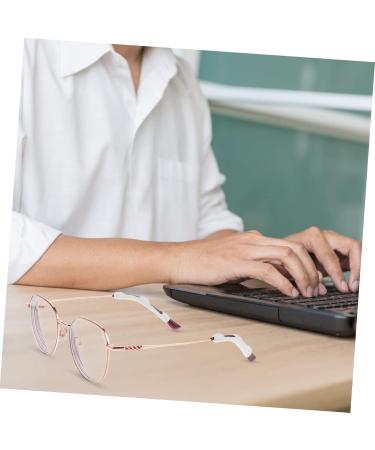 Buy Healeved Silicone Glasses Leg Covers - 10 Pairs of White Nose Pads & Bracket Sleeves for Women s Sports Glasses | 5.5x0.6cm - International Shipping Available - Buy Online on GoSupps.com