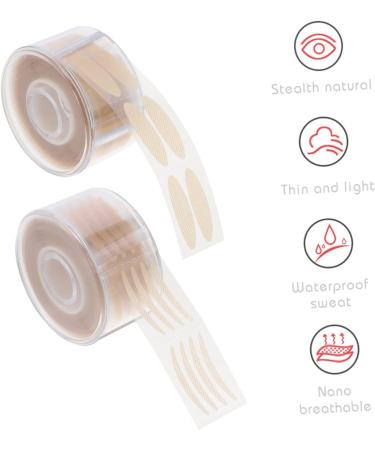minkissy 12000 Sheets Double Eyelid Sticker Invisible Double Eyelid Tape Eyelid Fold Tape Double Back Tape Invisible Eyelid Duct Tape Clear Adhesive Strip Lifting Belt Double Sided - Buy Online on GoSupps.com