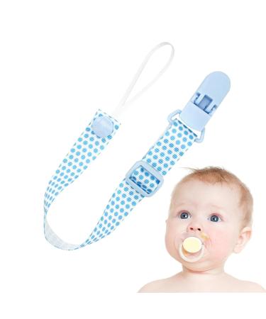 Yajexun Pacifier Holder Clip | Anti-Drop Pacifier Band & Biting Belt for Boys & Girls | Universal Pacifier Leash A06 - Buy Online on GoSupps.com
