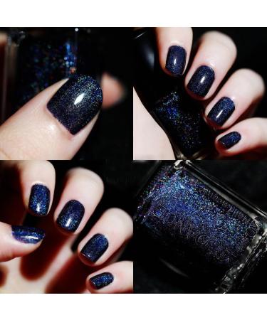 Glitter Nail Polish Holographic Nail Varnish Diamond Glitter Quick Dry Nail Polish No UV Lamp Curing Long Lasting Chip Resistant Non-Toxic Quick Drying Salon Manicure At Home Manicure (LS-14) - Buy Online on GoSupps.com