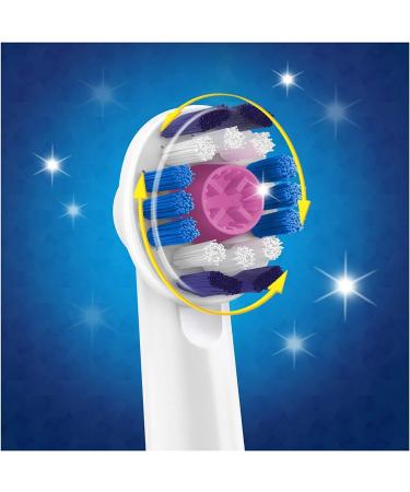 Oral-B 3D White Brush Heads - 4 Pack for Whitening & Oral Care | International Shipping Available - Buy Online on GoSupps.com