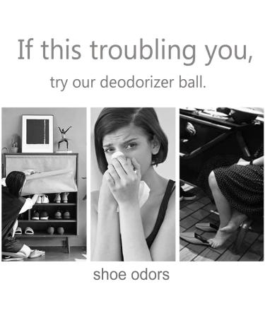 Odor Purifying Deodorizer Balls for Sneakers, Shoes, Drawers, Lockers & Gym Bags - 6 Pack - Buy Online on GoSupps.com