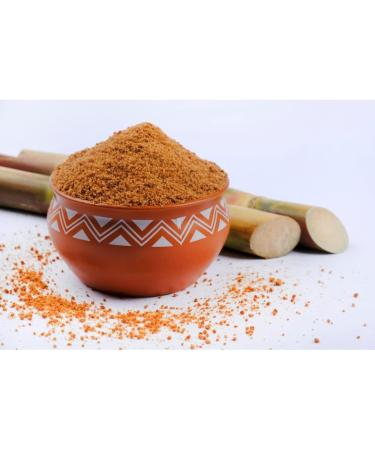 SVTAV Jaggery Powder Hand Crushed Gur Powder 500g - Natural Sweetener, Brown Sugar Substitute - No Preservatives, No Artificial Flavors - Buy Online on GoSupps.com