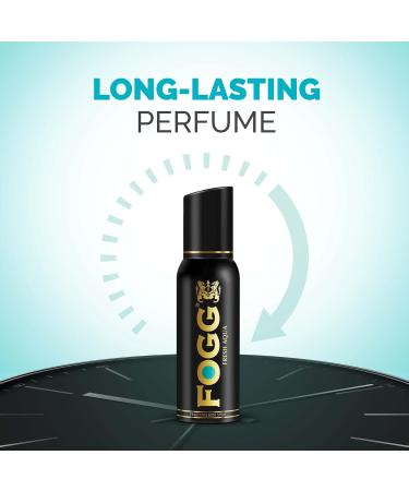 Fogg Fresh Deodorant Aqua Black Series for Men | 120ml - Long-lasting Fragrance & International Shipping - Buy Online on GoSupps.com