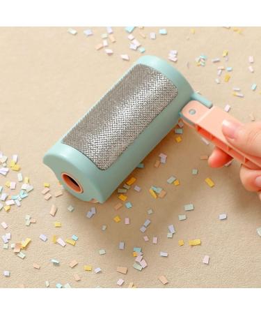 Pet Hair Lint Roller - 2 in 1 Sticky Hair Remover & Fluff Remover (300 Sheets 5 Refills) - Portable Fur Removal Tool for Sofa - Pink - Buy Online on GoSupps.com