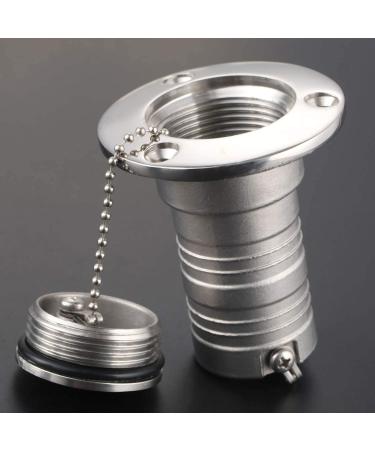 iSURE MARINE 2 (50mm) Boat Gas/Fuel/Water Deck Fill with Keyless Cap - Marine Mirror-Polished 316 Stainless Steel Hardware - Buy Online on GoSupps.com