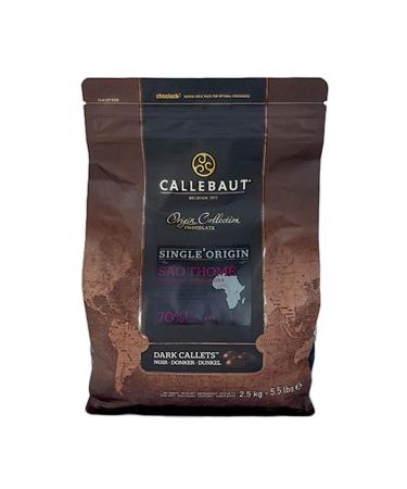 Callebaut Collection Origine - Sao Thomé 70% Dark Chocolate Chips (callets) 2.5kg