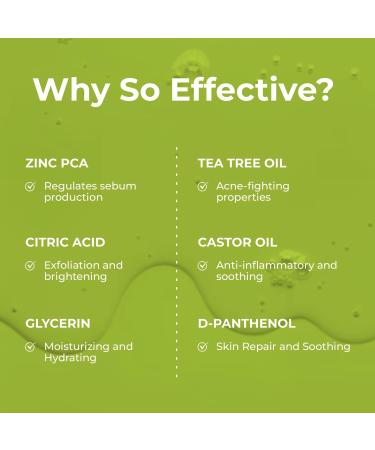 ALZIBA CARES Tea Tree Oil Face Wash with Glycerin Pro-Vitamin B5 Tea Tree and Castor Oil | Removes Excess Oil and Impurities | Moisturizing Facial Cleanser for Men & Women | 200ml - Buy Online on GoSupps.com