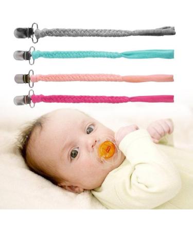 Gebr Handmade Personalized Pacifier Chain for Babies | Fall Colors | Custom Nipple Clip | Premium Quality - Buy Online on GoSupps.com