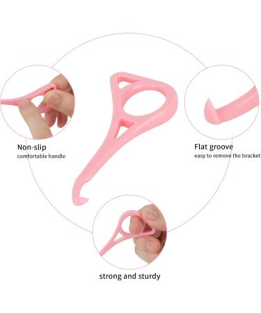 Clear Alignment Tool & Invisible Removable Suspenders - 8 Pack Pink | Ultimate Aligner Remover & Fixer for Perfect Dental Care - Buy Online on GoSupps.com