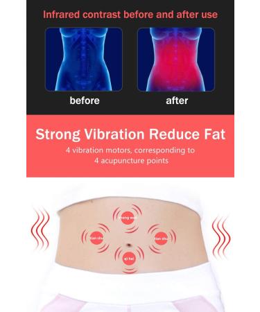 Electric Belt with Hot Compress & Vibration - Relieve Back & Waist Pain - 360 Heating - 50 11 Inches - 2.86Lb - Gray (110V US Plug) - Buy Online on GoSupps.com