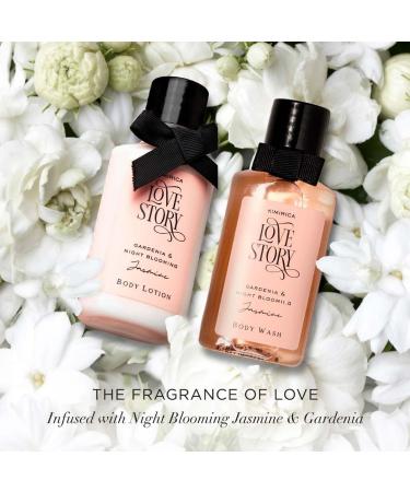 Ki.mirica "Nothing But Love Duo" Potli gift set | Fragnance of Gardenia and Night Blooming Jasmine | Perfect Valentines gift set | Contains Shower gel Body Lotion Loofah and Resuable Potli - Buy Online on GoSupps.com