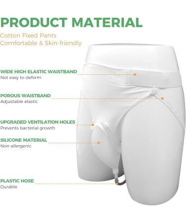 Buy Wearable Urine Pot for Men - Reusable Silicone Urine Collector for Bedridden Patients - Buy Online on GoSupps.com