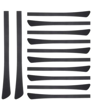 Lalafina 10 pairs of sunglasses sunglasses Brillen leg silicone slide-resistant cover brackets made of acrylic anti-slip glasses hook glasses leg sleeve slide-resistant shoes pebbles main