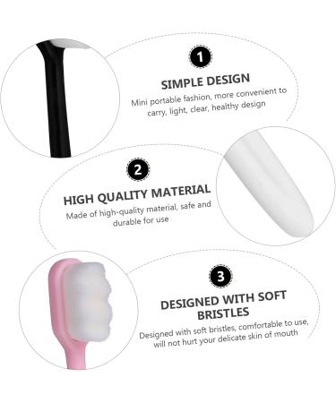 Minkissy 8-Piece Physiotherapy Shoulder & Travel Toothbrush Set | Superfine Toothbrushes for Children & Pregnant Women | Portable Shoulder Pad for Postpartum Care - Buy Now!  - Buy Online on GoSupps.com