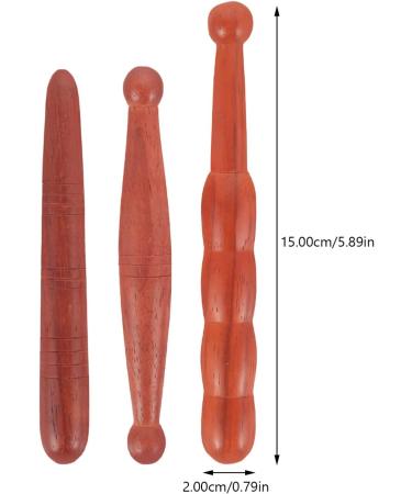 Buy Healvian 3-in-1 Acupressure Stick | Reflex Zone Massage Tools | Trigger Point Relief | Back Massage Roller & Rod | International Shipping Available - Buy Online on GoSupps.com